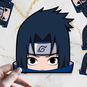 Young Avenger Anime Peeker Aufkleber: Wasserfester Vinyl-Aufkleber