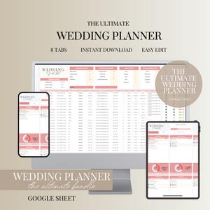 Wedding Budget Planner Google Sheets Budget Planner Wedding Expense Tracker Wedding Spreadsheet Wedding Planner Wedding Budget Template