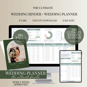 Canva Google Sheet Hochzeitsplaner Bundle Hochzeitsbudget Gästeliste Tracker Canva Hochzeitsplaner Spreadsheet Hochzeitsplaner Dayof Binder