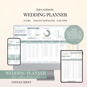 Wedding Planner Spreadsheet Wedding Budget Tracker Wedding Timeline Checklist Guest List Tracker Wedding Itinerary Seating Plan Wedding Gift