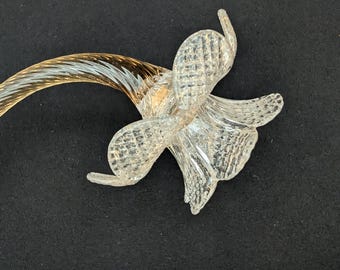 Flor de lámpara de araña de cristal de Murano - Pieza de repuesto