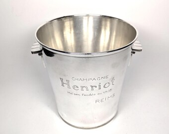 1930年代のフランス製アンティークシャンパンクーラー、アイス