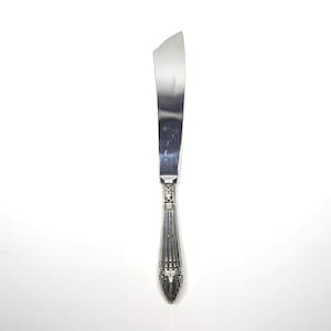 Butter Knife with 835 Silver Handle