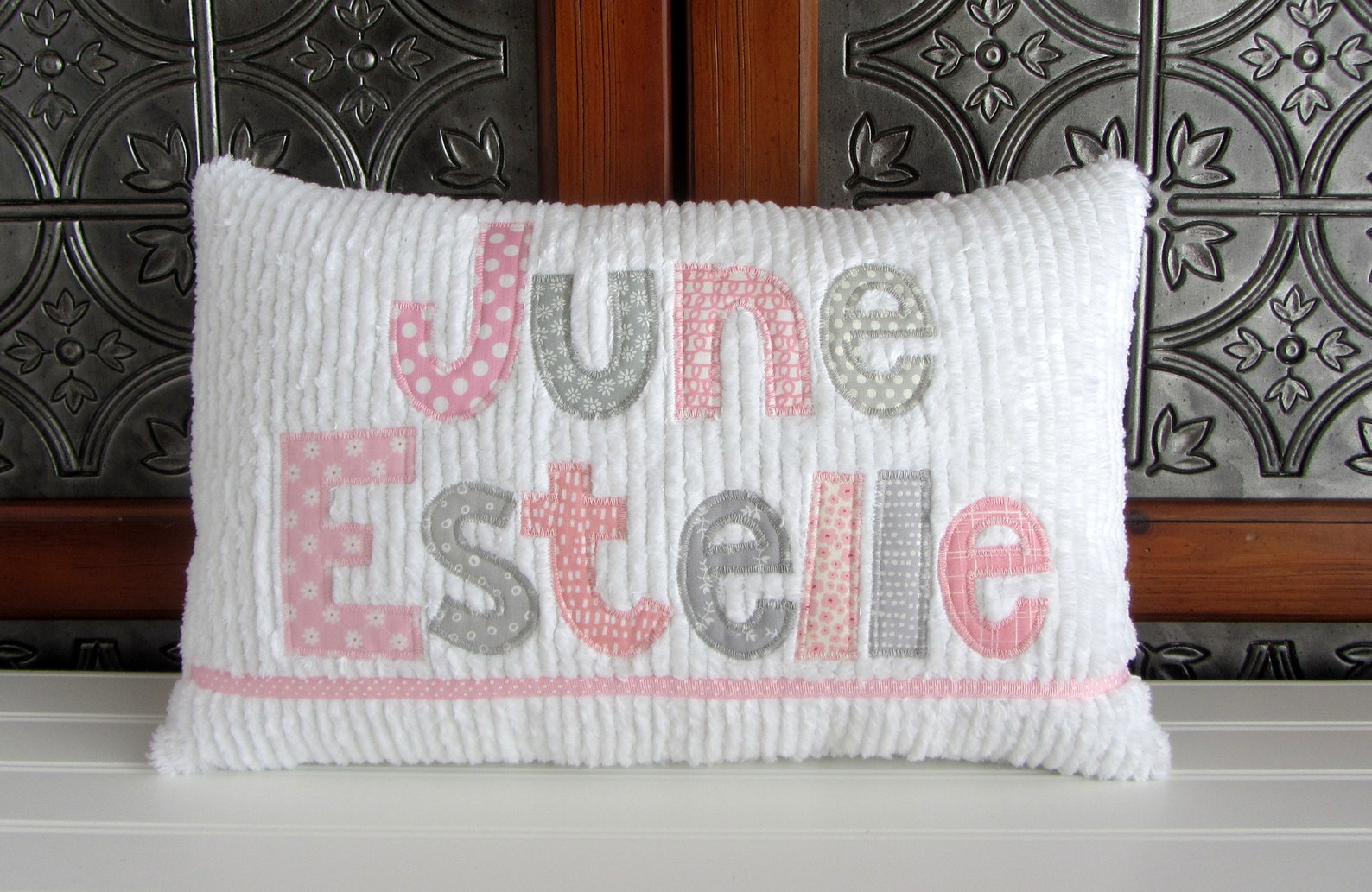 Personalized Name Pillow for Baby Girl Toddler Name Pillow Etsy