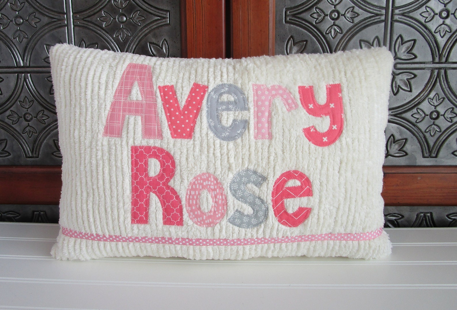 Personalized Name Pillow for Baby Girl Toddler Name Pillow Etsy