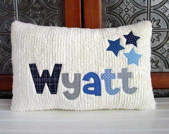 name on pillow