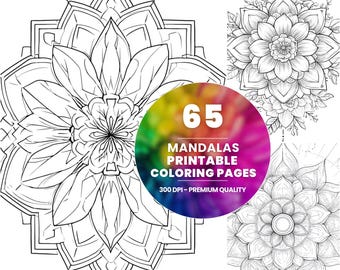 Mandala kleurplaten voor kinderen: afdrukbare stressverlichting (pdf)