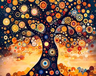 Dark Tree Canvas Print