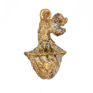 Pila de agua bendita, regalos católicos, arte católico, decoración católica para el hogar, decoración católica para la pared, santos católicos, madre católica, mamá católica imagen 7