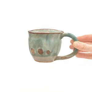 Taza de cerámica hecha a mano – Taza de café/té de gres, vajilla