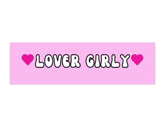 Niedliche Girly Liebhaber-Autoaufkleber, rosa Herz Aufkleber für Autos, süßes Liebe Geschenk, Hipster Auto Aufkleber, romantische Vibe für Mädchen, Swiftie