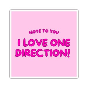 One Direction Merch, One Direction Kiss-Cut Stickers, Band Merch, Laptop Stickers, Music Fan Gift, Directioner Stickers, Scrapbook Supplies