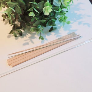 Clear Cake Topper Sticks 3mm by 150mm, Clear Acrylic Sticks, Cake Pop Sticks,  Clear Acrylic Rods 
