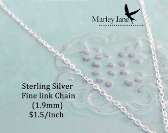 Sterling Silver Chain Add-on
