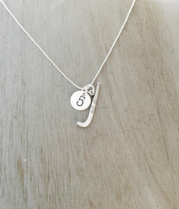Sterling Silver Field Hockey Necklace Sports Number - Sports Number Pendants For Necklaces Sterling Silver Field Hockey Necklace Sports Number - Sports Number Pendants For Necklaces