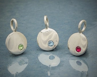 Add A Birthstone Charm Sterling Silver