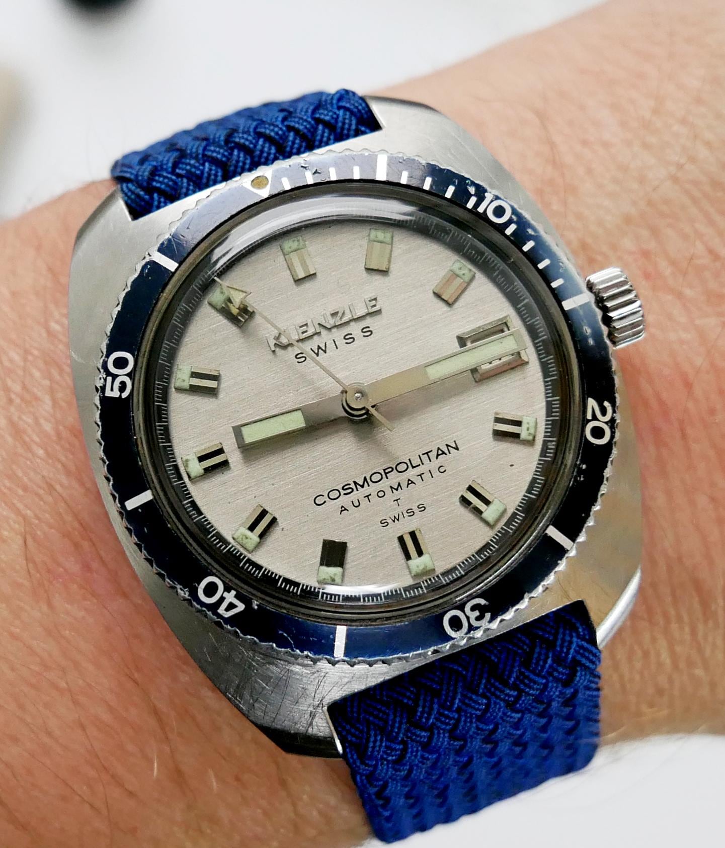 Kienzle Swiss Cosmopolitan Diver Automatic Watch - Etsy