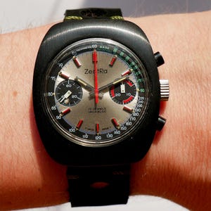 ZentRa Hau Chronograph Valjoux 7733 black