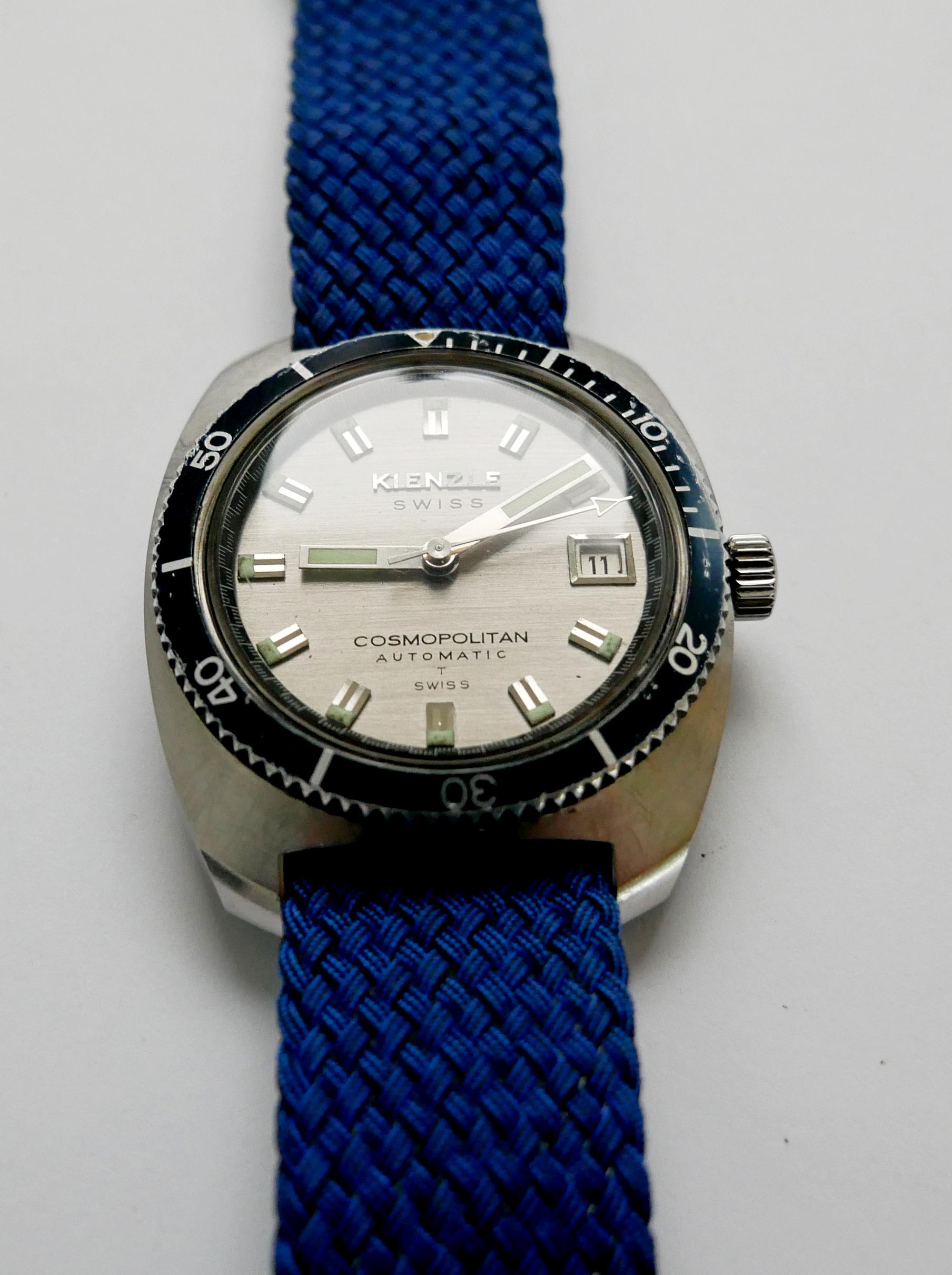 Kienzle Swiss Cosmopolitan Diver Automatic Watch - Etsy