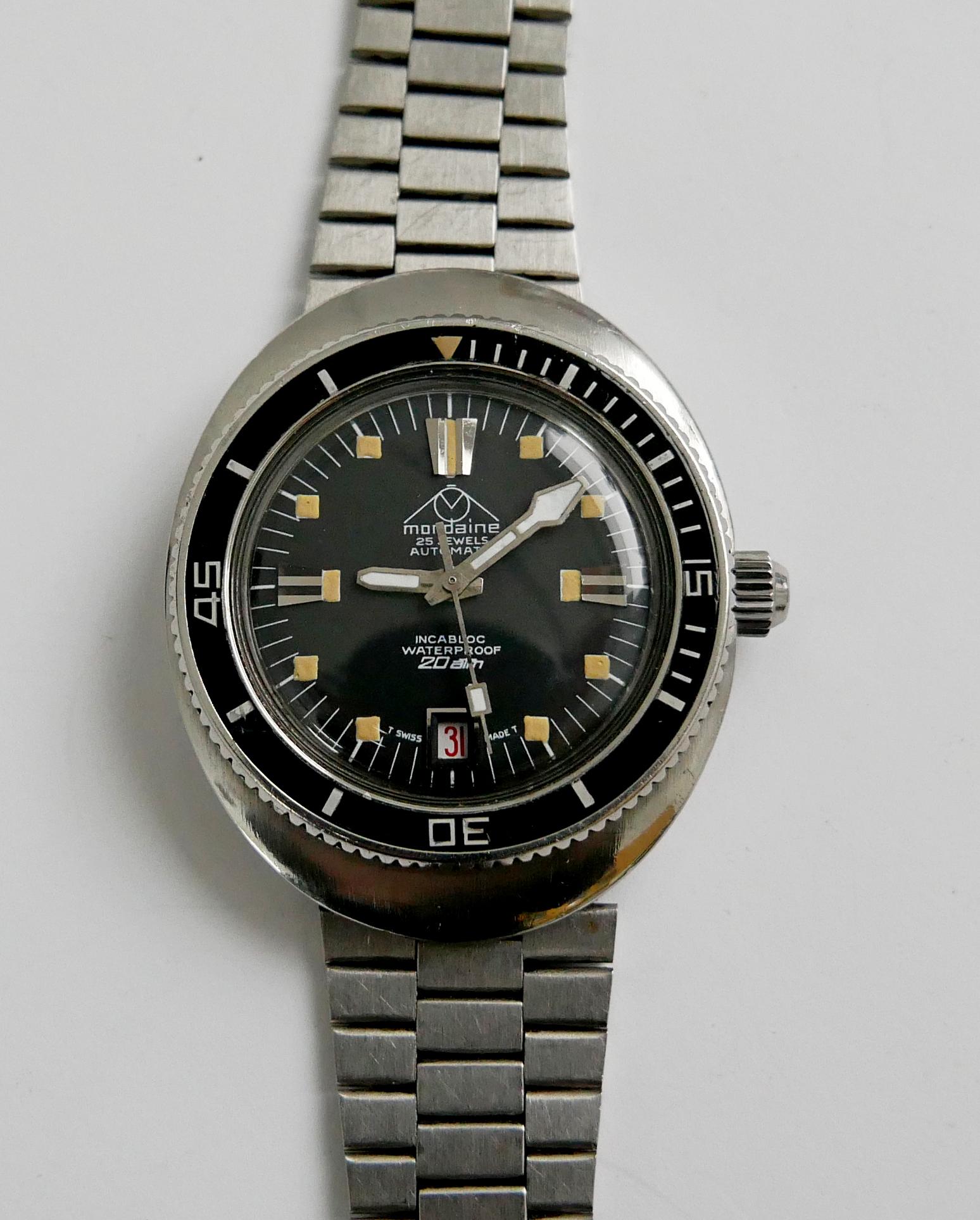 Mondaine Diver 20 ATM Automatic Screw Crown - Etsy