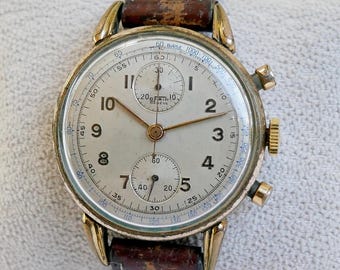 OFAIR chronograph valjoux 77 rare 1950s