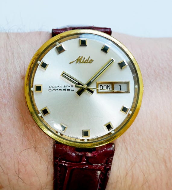 Jam Tangan Mido Mido Ocean Star Datoday Commander 18k Star Datoday