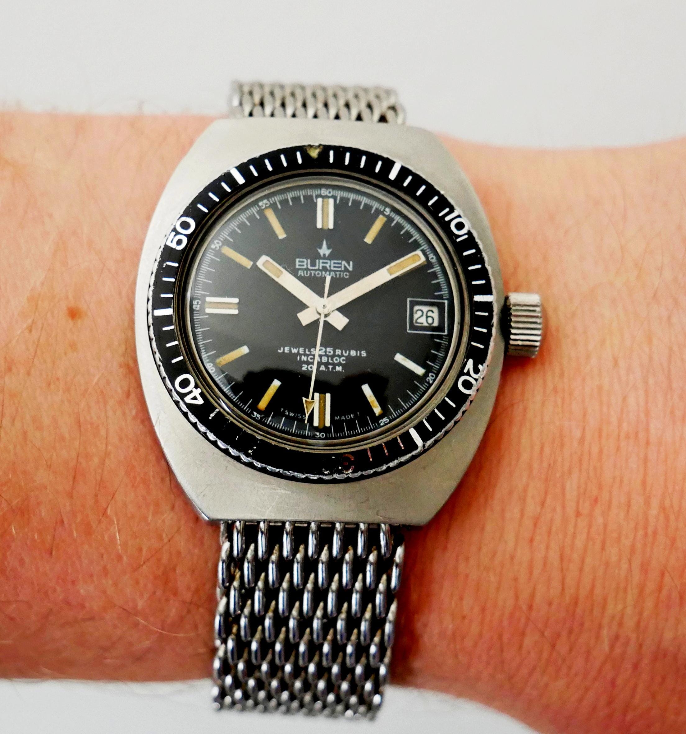 Buren Wrist Watch Etsy Australia