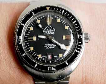 Mondaine Diver 20 ATM Automatic Screw Crown - Etsy