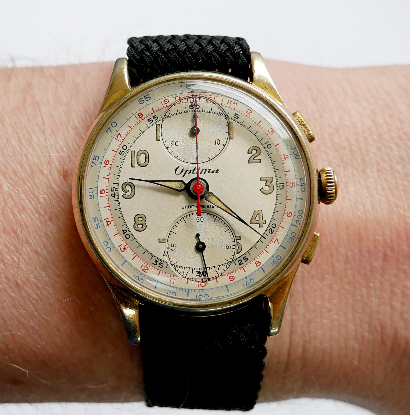 Optima Chronograph Venus 170 - Etsy