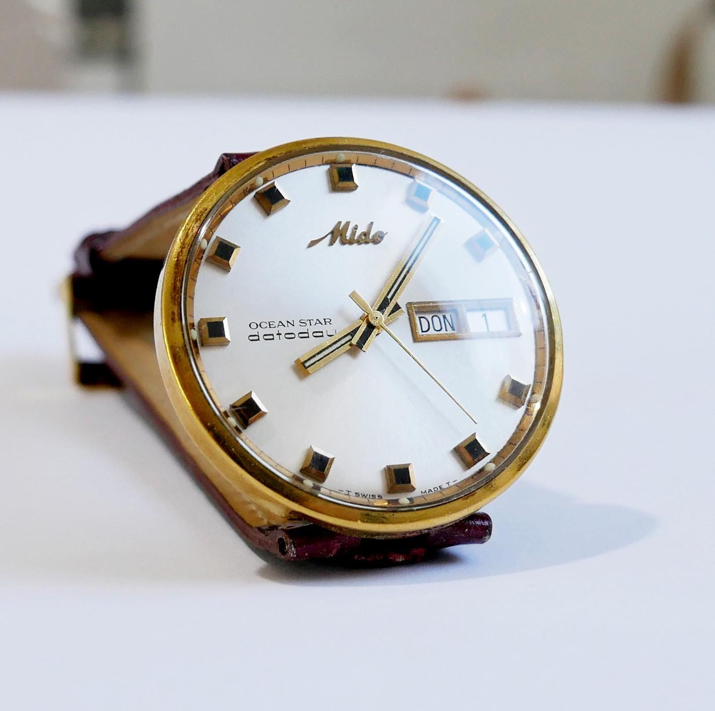 Mido Ocean Star Datoday Automatic NOS - Etsy