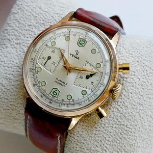 YEMA Chronograph Valjoux 7730 Rallygraf
