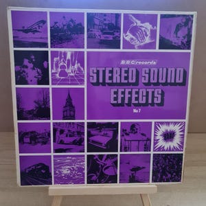 Sound Effects Bbc Number 7 Vinyl LP Bbc Records 1971 Red 113 12&quot;