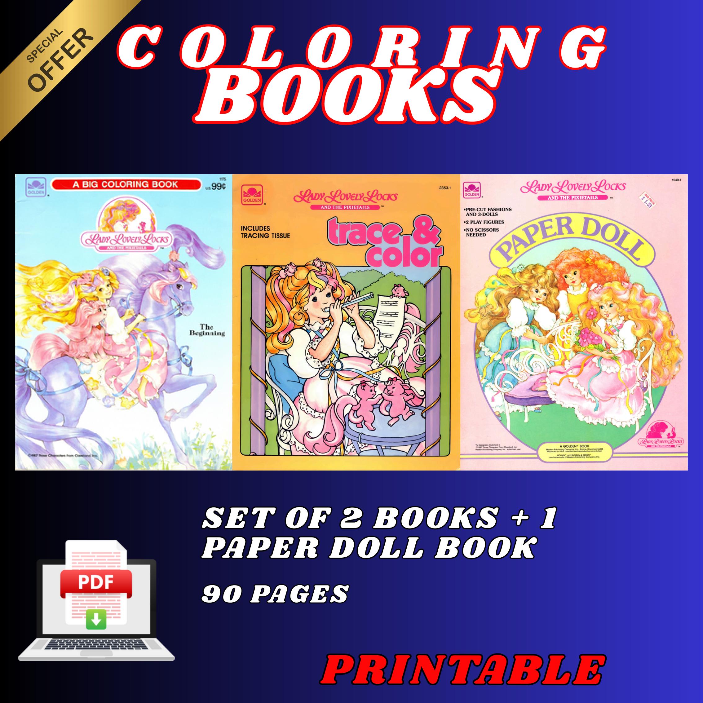 Lady Lovely Locks Book - Etsy