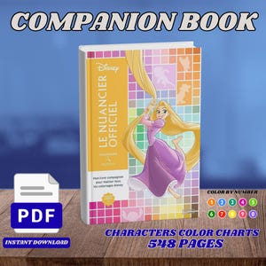 The Ultimate Color Guide for Your Color by Number Books (PDF Digital Download)