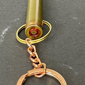 Bullet Keychain Handmade in Ukraine | Military Ammo Souvenir | Symbolic Gift with Real Cartridge | War-Inspired Key Ring
