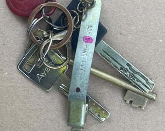 UDZ Grenade Lever Keychain • Authentic War Relic from Ukraine • Handmade Military Collectible Gift