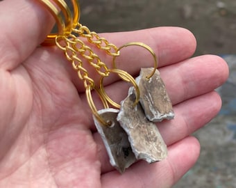 Rocket Fragment Keychain • War Relic Gift • Authentic Ukraine Artifact • Symbol of Strength & Freedom