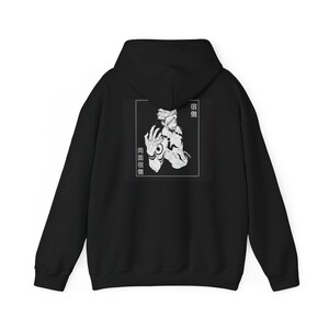 Impression 3D Novelty PTLYE Sweat à Capuche Jujutsu Kaisen 3D - Hoodie Anime Cosplay JJK Avec Poche Kangourou Cosplay Jjk Hoodie