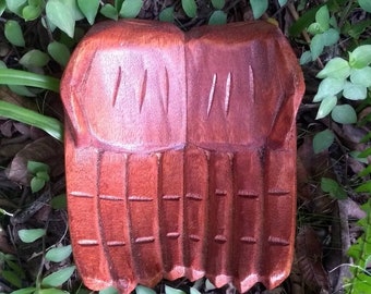 teak wood prayer hands offering bowl MYSTICAL witchy magick