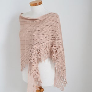 Crochet shawl pattern - ROWENA,  crescent scarf wrap, lace summer wrap, shoulder warmer spring pattern, lace scarf, INSTANT DOWNLOAD, pdf