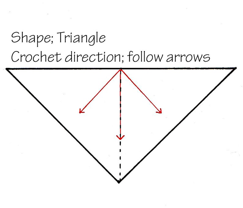 Crochet shawl pattern VICTORIA, lace crochet shawl wrap pattern, triangle scarf, INSTANT DOWNLOAD, pdf image 2