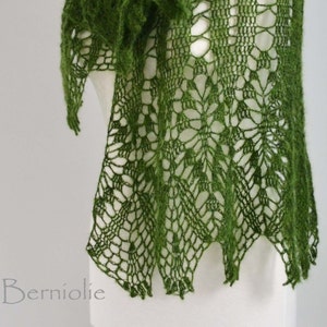Crochet shawl pattern - JADIRA, INSTANT DOWNLOAD, pdf