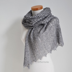 Crochet shawl pattern - KIRANA, INSTANT DOWNLOAD, pdf