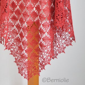 Crochet shawl pattern LAUREN, INSTANT DOWNLOAD, pdf image 3