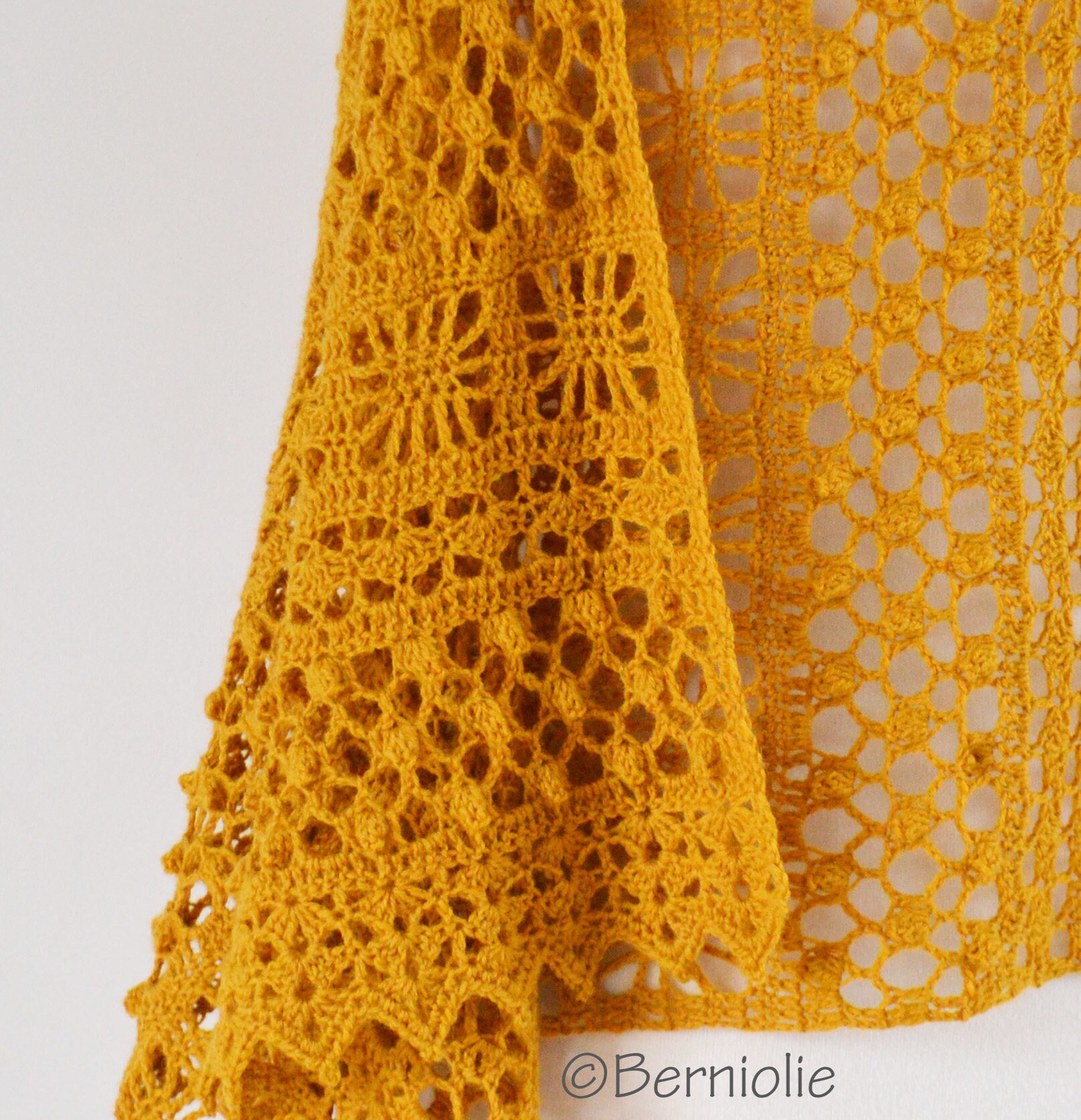 Crochet Shawl Pattern MARIGOLD INSTANT DOWNLOAD Pdf - Etsy