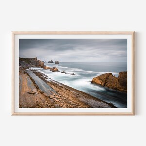 Fine Art Seascape Photography - Minimalist Coastal Wall Art for Modern Home Decor, Perfect for Nature Lovers and Elegant Interior Design