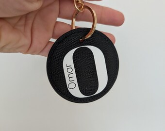 Portachiavi Personalizzato con iniziale e nome