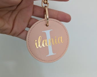 Portachiavi Personalizzato con iniziale e nome