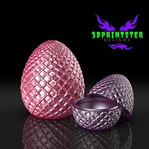 Grand Dragon Egg STL File: 3D Printable Cosplay Decor (Digital Download)