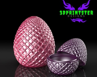 Grand Dragon Egg STL File: 3D Printable Cosplay Decor (Digital Download)